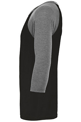320 - BELLA+CANVAS Unisex Jersey 3/4 Sleeve Baseball Tee