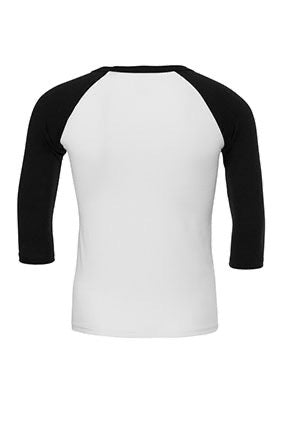 320 - BELLA+CANVAS Unisex Jersey 3/4 Sleeve Baseball Tee