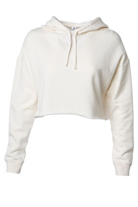 AFX64CRP - Independent Trading Co. Crop Hooded Pullover