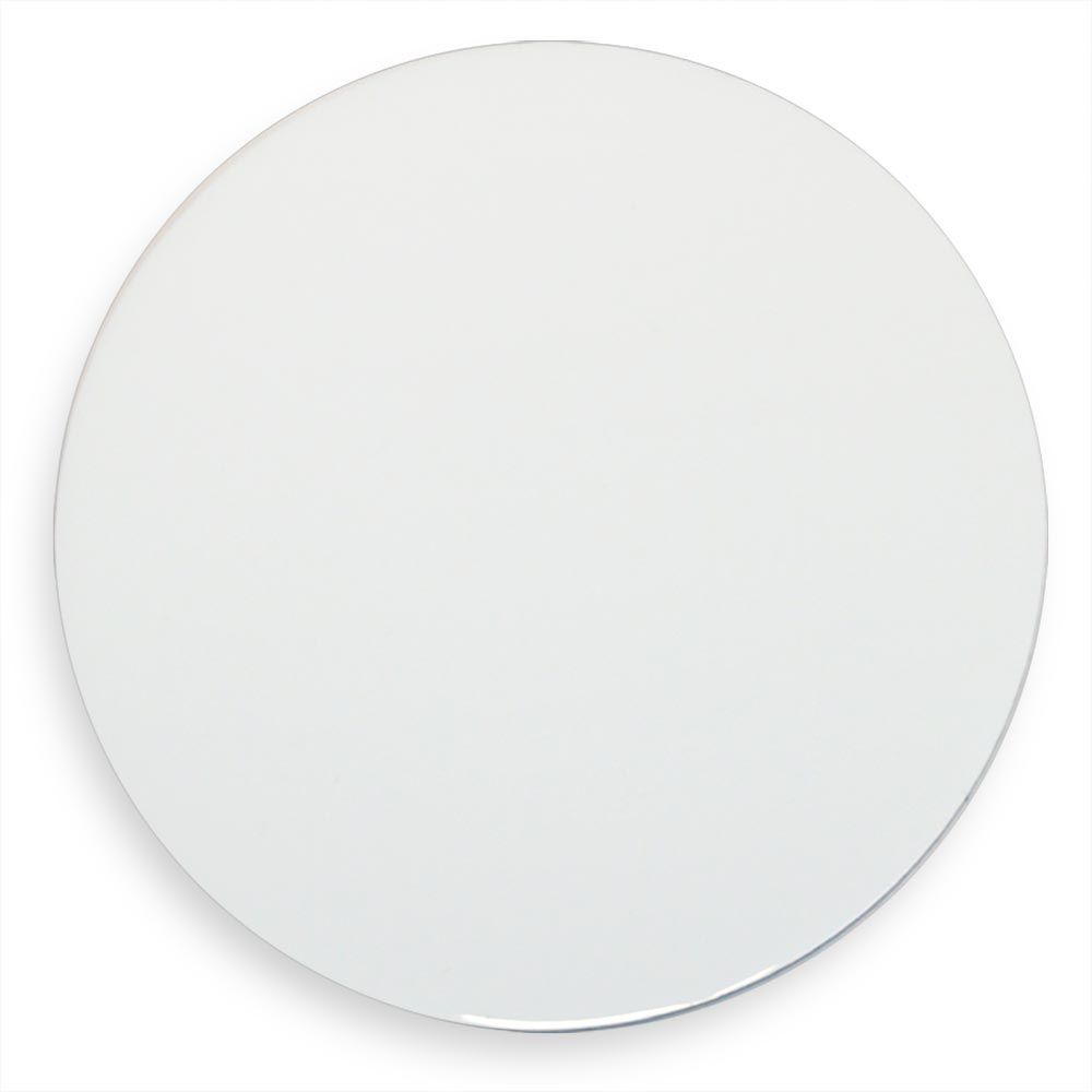 ALUMINUM CIRCLE FRIDGE MAGNET