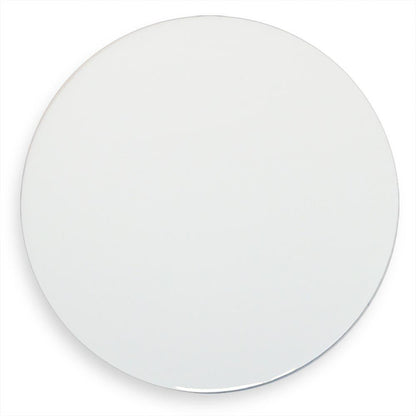 ALUMINUM CIRCLE FRIDGE MAGNET